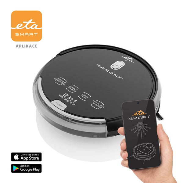 Robotic vacuum cleaner ETA Aron 2512 90000 black