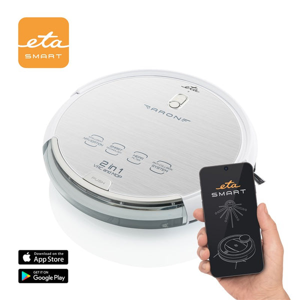 Robotic vacuum cleaner ETA Aron 3512 90000 white