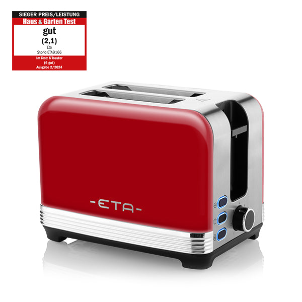 Toaster ETA Storio 9166 90030 red color